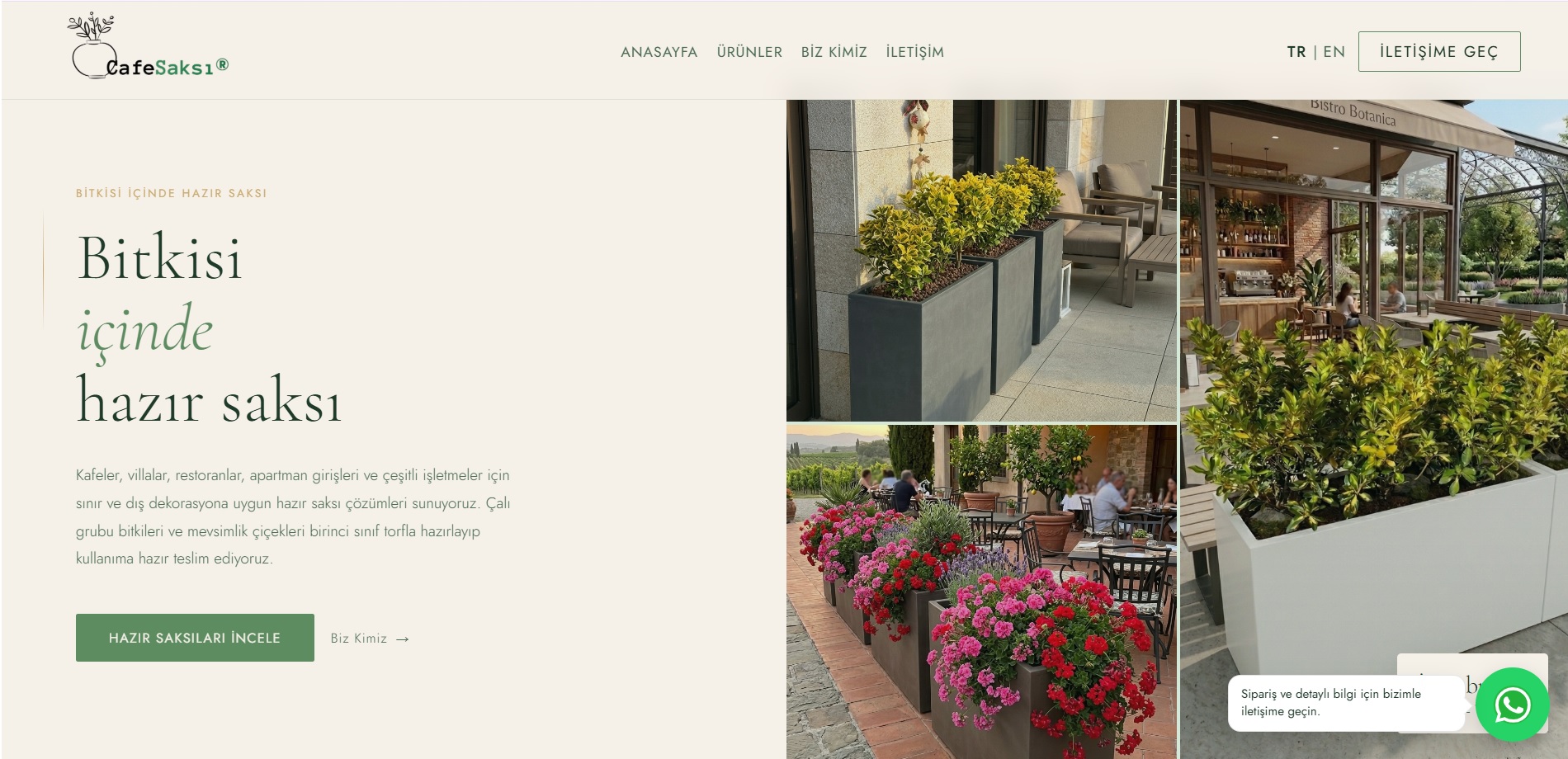 Cafe Saksı — cafesaksi.com